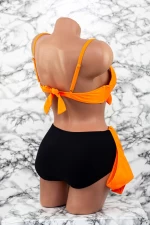 Badeanzug der Frauen, 3 Teile F52 Orange Meina
