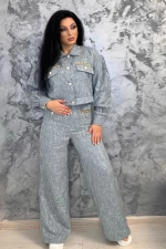 Frauenhose CHJ5256 Blau Kikiriki