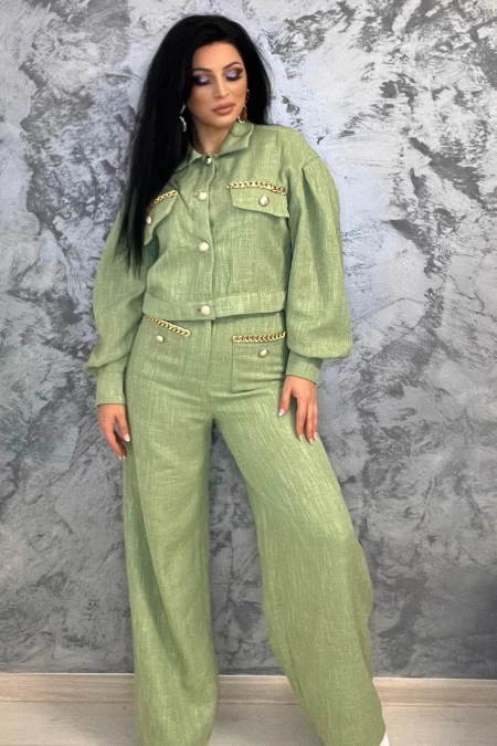Frauenjacke CHJ5255 Grün | Kikiriki