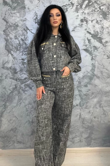 Frauenjacke CHJ5255 Schwarz | Kikiriki