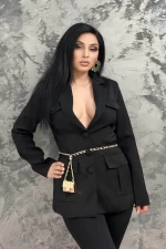 V518 Frauenjacke Kikiriki