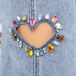 Frauen Jeans CHG6067 Blau Kikiriki