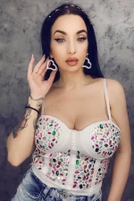 Damen Top Ty021 Weiß Kikiriki