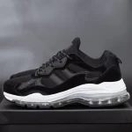 Herren Sportschuhe 0553 Black-Biała | Mei