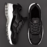 Herren Sportschuhe 0553 Black-Biała | Mei