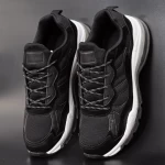 Herren Sportschuhe 0553 Black-Biała | Mei