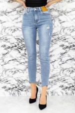 Frauen PGG-F31150 Jeans Blau Fartfallin