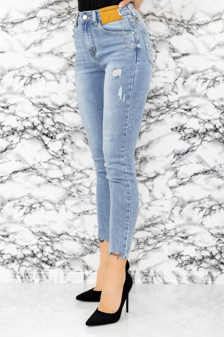 Frauen PGG-F31150 Jeans Blau Fartfallin