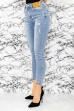 Frauen PGG-F31150 Jeans Blau Fartfallin