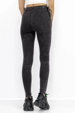 Frauen Jeans A7908-3 Schwarz Fartfallin