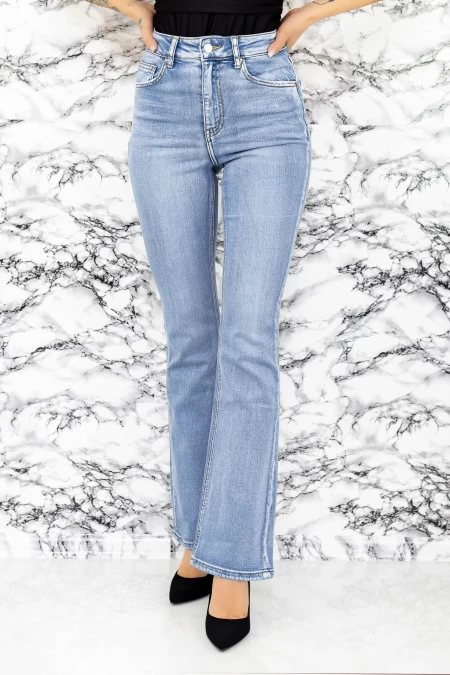 Frauen Jeans H1882 Blau Fartfallin