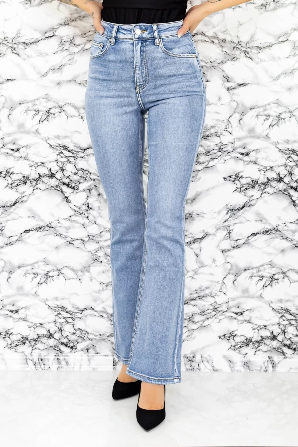 Frauen Jeans H1882 Blau Fartfallin