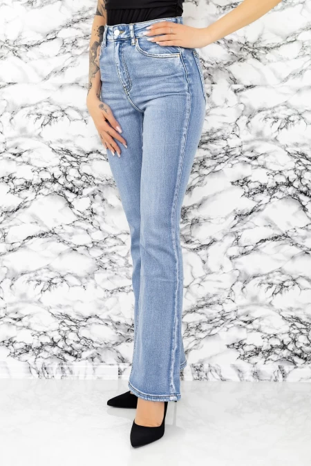Frauen Jeans H1882 Blau Fartfallin