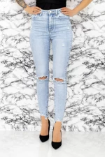 Frauen K115 Jeans blau Fartfallin