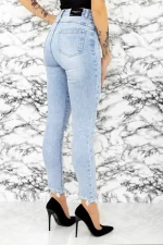 Frauen K115 Jeans blau Fartfallin