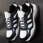 Herren Sportschuhe 0553 Weißblau Mei