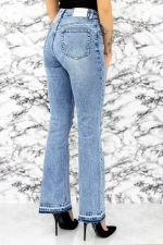 Frauen Jeans H1986 Blau Fartfallin