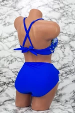 Frauenbadeanzug, 2 Stück H13 Blau Meina