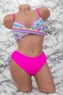 Frauenbadeanzug, 2 Teile H21 Fuchsia Meina