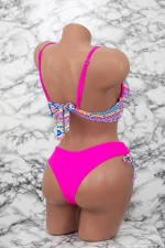 Frauenbadeanzug, 2 Teile H21 Fuchsia Meina