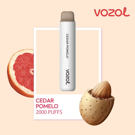 One -Time Electronic Shisha Star2000 Cedar Pomelo | Vozol