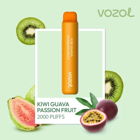 One -Time Electronic Shisha Star2000 Kiwi Guava Passion Frucht | Vozol