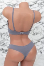 V7687 Frauen Dessous Set Abang