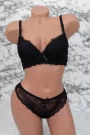 Frauenunterwäsche Set V7679 Black | Abang