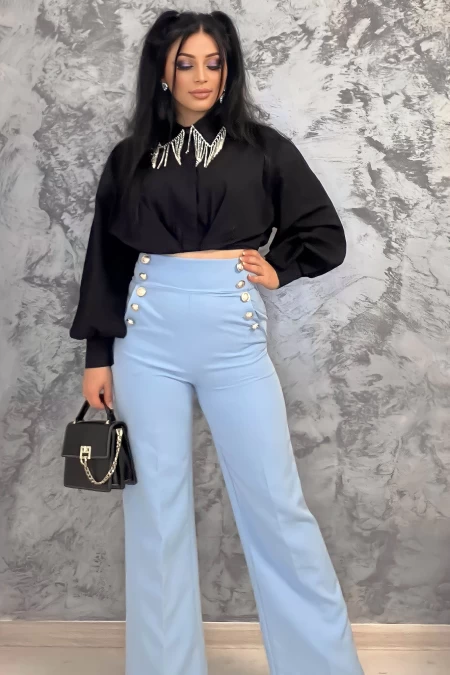 Frauenhose 17789-3 Blau Kikiriki