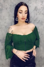 Top Damen YS1671 Green | Kikiriki