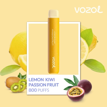 One -Time Electronic Shisha Star800 Lemon Kiwi Passion Frucht | Vozol
