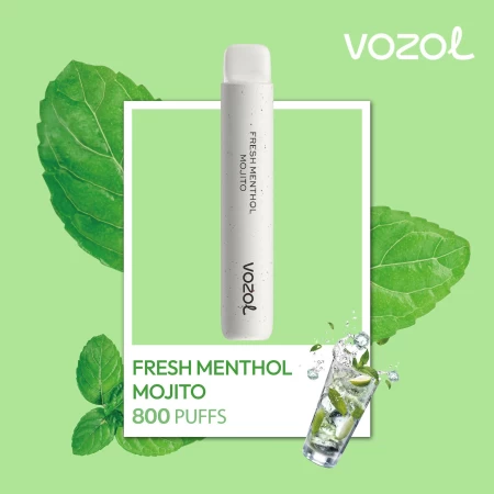 One -Time Electronic Shisha Star800 Fresh Menthol Mojito | Vozol