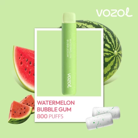 One -Time Electronic Shisha Star800 Watermelon Bubblegum | Vozol
