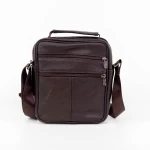 Herrenbeutel aus natürlichen Leder 6609 Brown | Mode