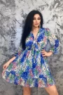 Frauenkleid 15196 Blau Bella