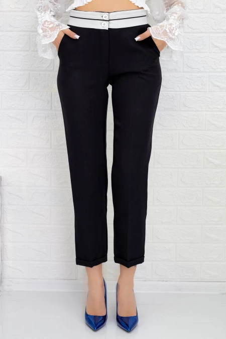 Frauenhose 6972 Schwarz | Bella