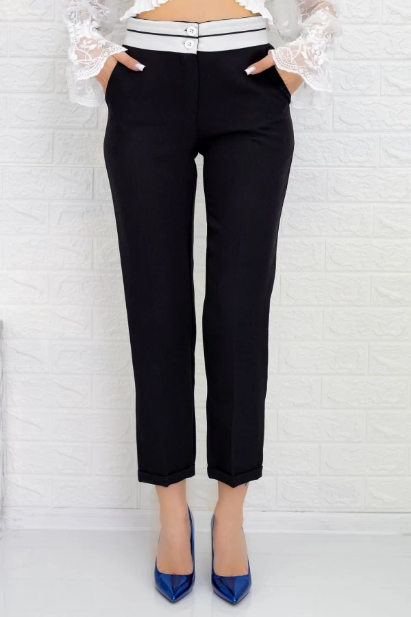 Frauenhose 6972 Schwarz | Bella