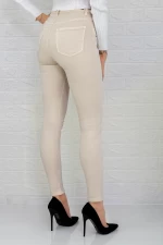 Frauen Jeans M6680-41 Beige | Gesicht