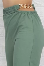 Frauenhose 3010 Grün Pink Boss