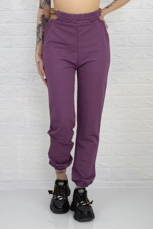 Frauenhose 3010 lila Pink Boss