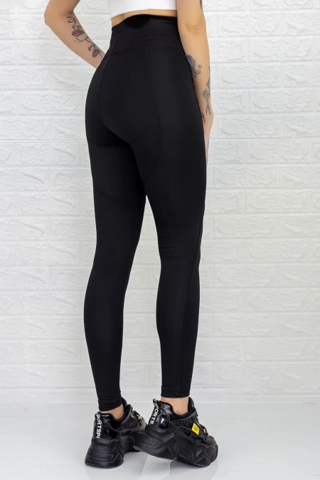 Frauen L959 Leggings schwarz Pink Boss