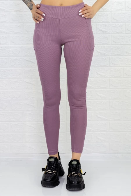 Frauen -Leggings 1806 Lila Pink Boss