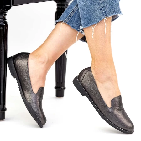 Frauenschuhe jeden Tag yeh3 Gunmetal | Mei
