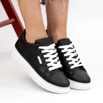Frauen-Sneaker YKQ191A Black-Biała | Mei