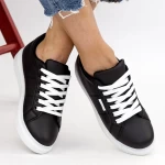 Frauen-Sneaker YKQ191A Black-Biała | Mei