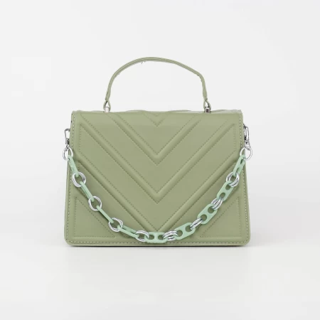 Frauenhandtasche A-893 Grün Loxxy