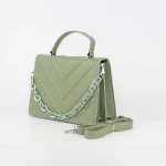 Frauenhandtasche A-893 Grün Loxxy