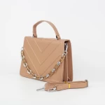 Frauenhandtasche A-893 Khaki | Loxxy