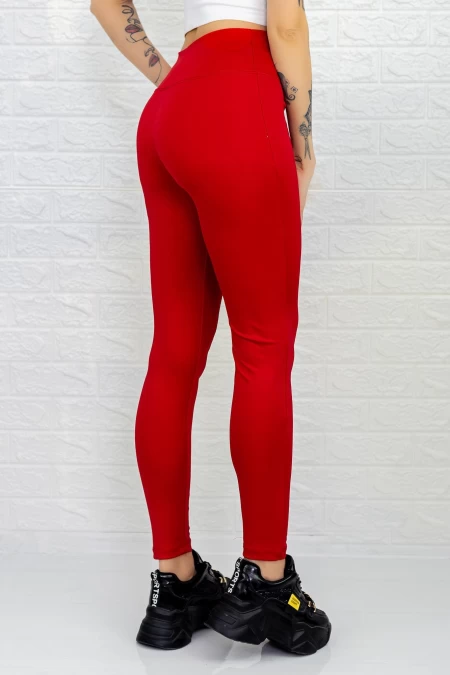 Frauen HC40 Leggings rot Mode