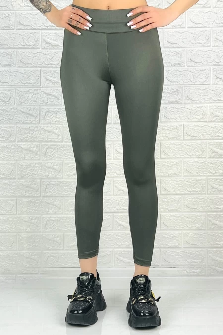 Frauen HC41 Khaki Leggings Mode